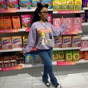 sailor moon sweatshirt.